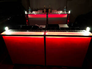 rote LED Mobile Bar